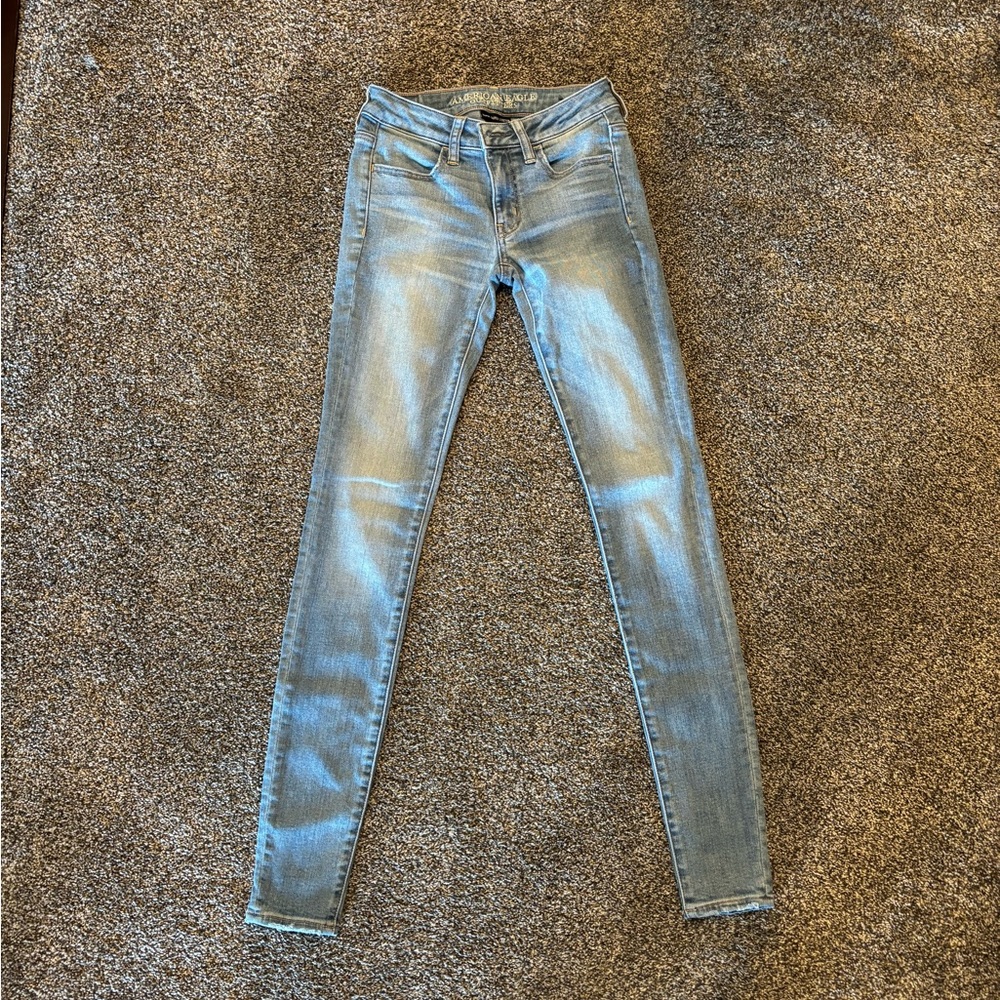 American Eagle size 2 extra long jeggings